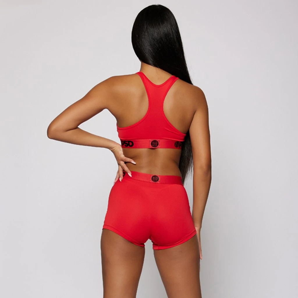 PSD Underwear Solids Sports Bra - Red PSD Underwear Solids Sports Bra - Red