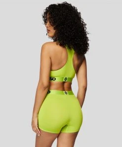 PSD Underwear Solids Boy Short Long - Yellow 2 PSD Underwear Solids Boy Short Long - Yellow