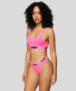 PSD Underwear Solids Thong - Pink