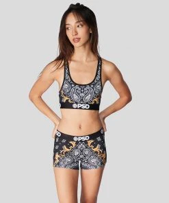 PSD Underwear Paisley Lux Sports Bra