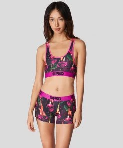 PSD Underwear Burnt Roses Sports Bra