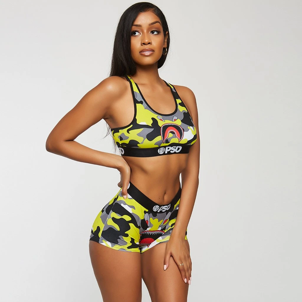 PSD Underwear Neon Warface Sports Bra 1 PSD Underwear Neon Warface Sports Bra