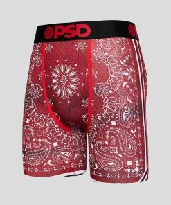 PSD Underwear Baller Bandana Red Micro Mesh