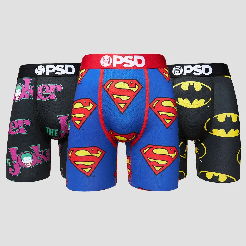 PSD Underwear DC Heroes & Villians 3-Pack 3 PACKS 1 PSD Underwear DC Heroes & Villians 3-Pack 3 PACKS
