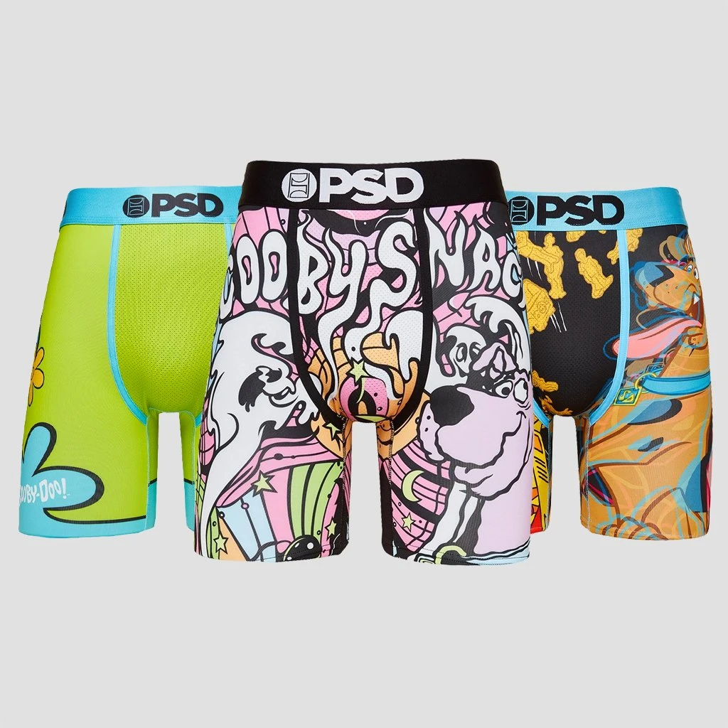 PSD Underwear Scooby Doo 3-Pack 3 PACKS 1 PSD Underwear Scooby Doo 3-Pack 3 PACKS
