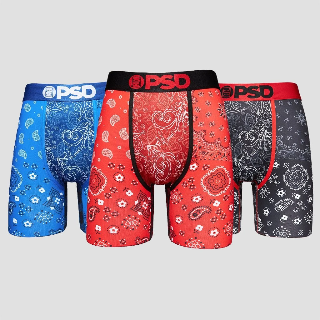 PSD Underwear Hype Bandana 3-Pack 3 PACKS 1 PSD Underwear Hype Bandana 3-Pack 3 PACKS