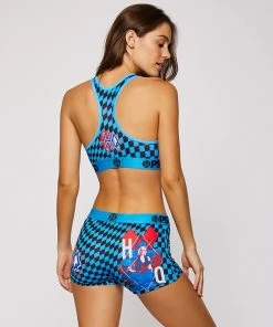 PSD Underwear DC - Harley Quinn Checkered Boy Short 2 PSD Underwear DC - Harley Quinn Checkered Boy Short