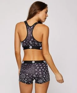 PSD Underwear Warface Black Bandana Boy Short 5 PSD Underwear Warface Black Bandana Boy Short