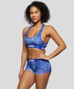PSD Underwear Hype Blue Bandana Boy Short