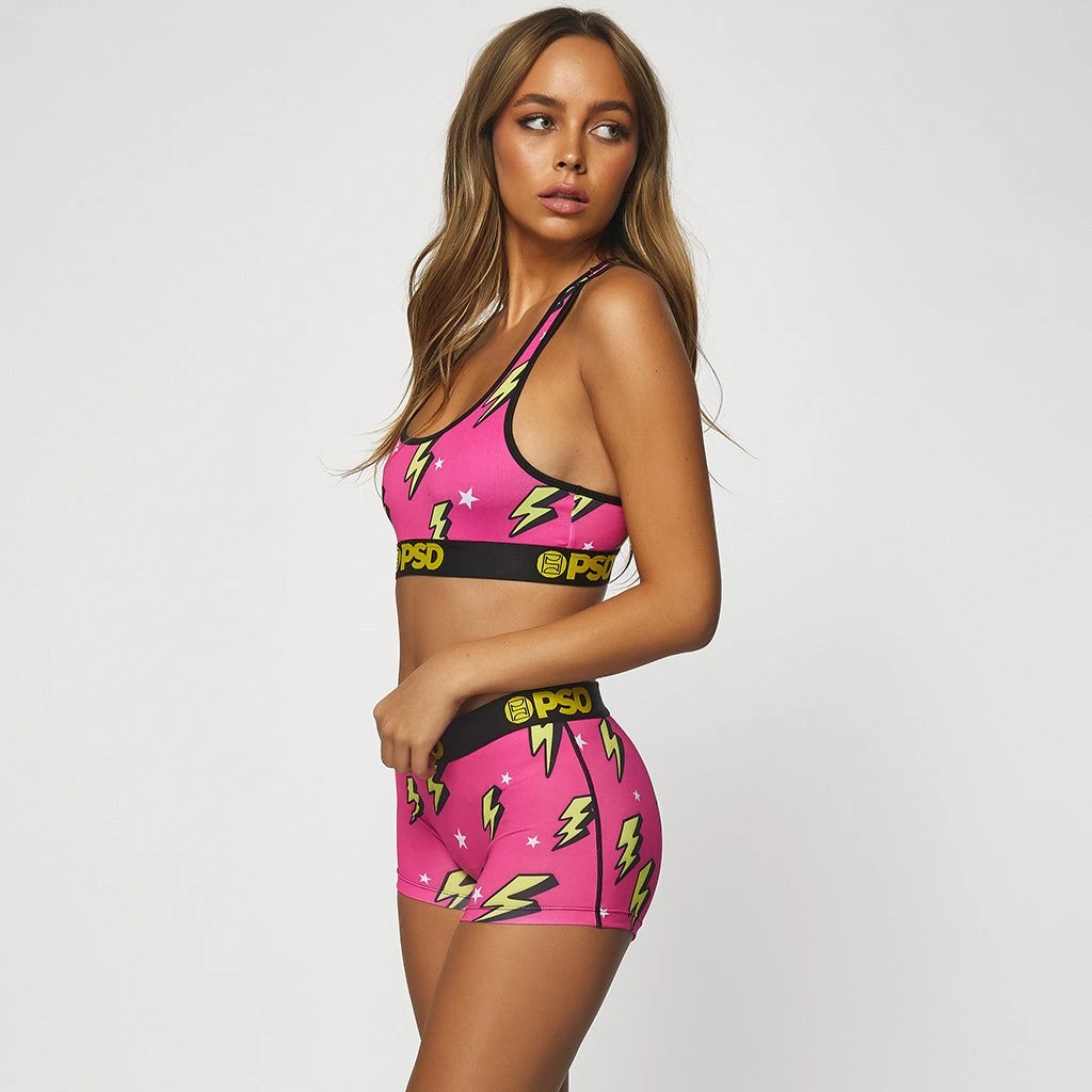 PSD Underwear Lightning Pop Sports Bra PSD Underwear Lightning Pop Sports Bra