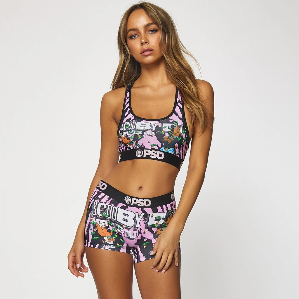 PSD Underwear Scooby Doo - Scooby Stacks Sports Bra 1 PSD Underwear Scooby Doo - Scooby Stacks Sports Bra