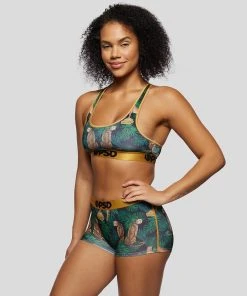 PSD Underwear Leopard Jungle Sports Bra